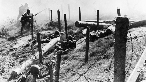 ejercito ruso penetra frontera islandia 1939, guerra de invierno-getty